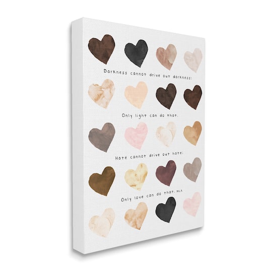 Stupell Industries Only Love Can Famous MLK Quote Wall Art